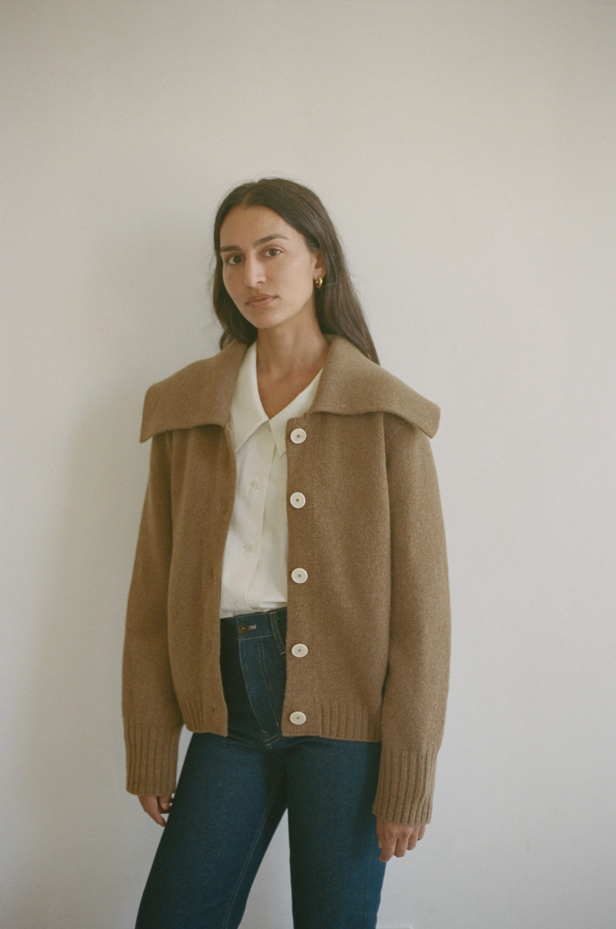 Lo Cardigan - coffee