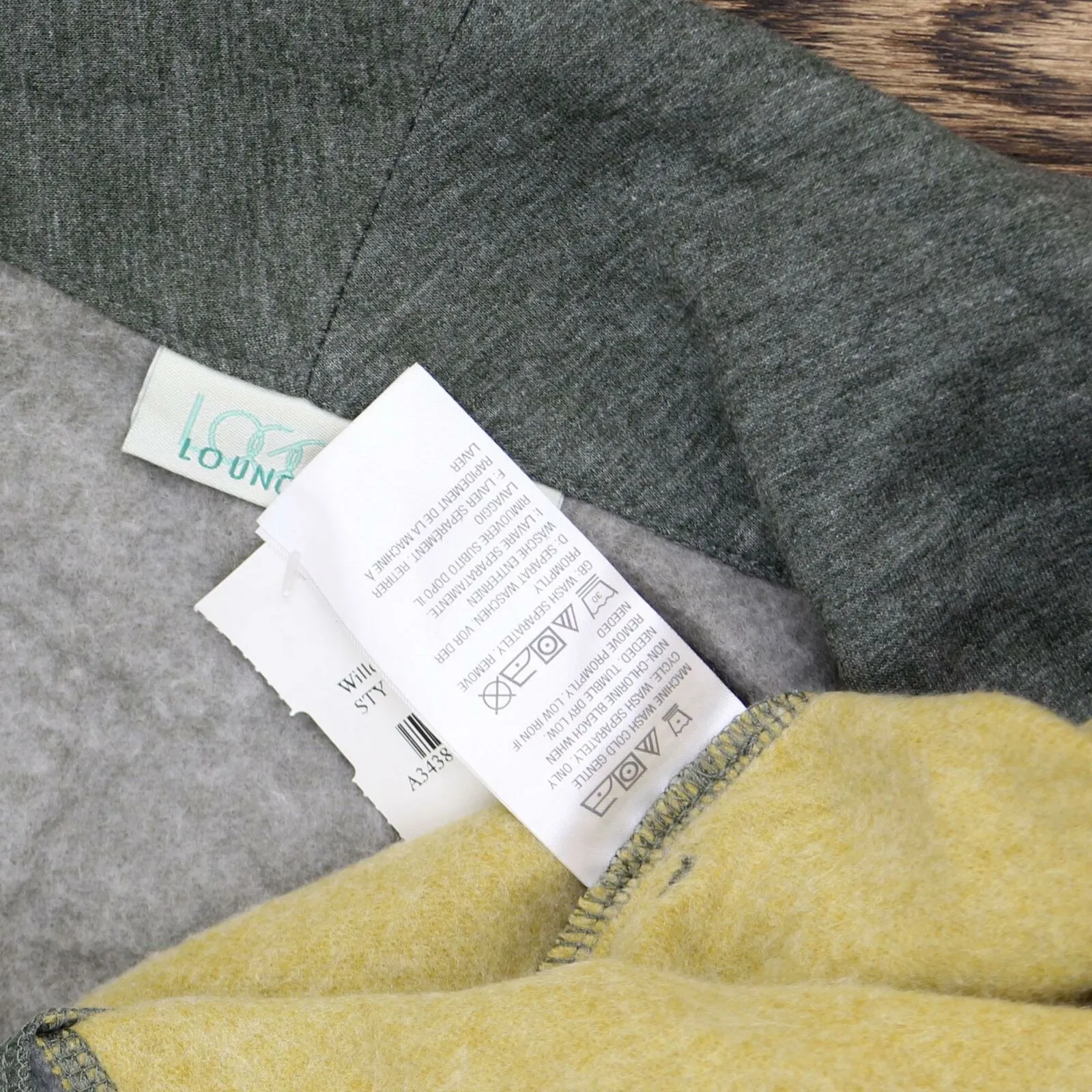 LOGO by Lori Goldstein Brushed Fleece Patchwork Duster Jacket