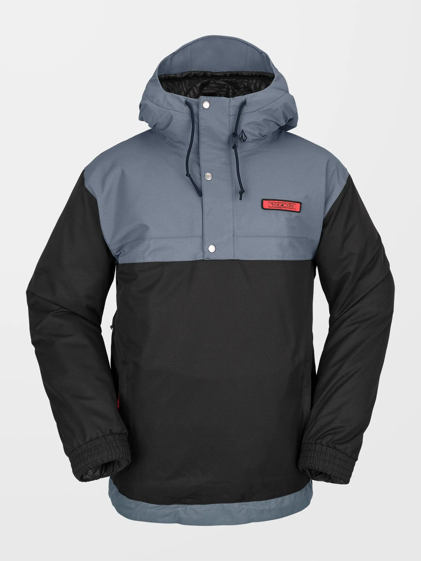 Longo Pullover Jacket - Black