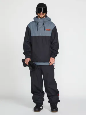 Longo Pullover Jacket - Black