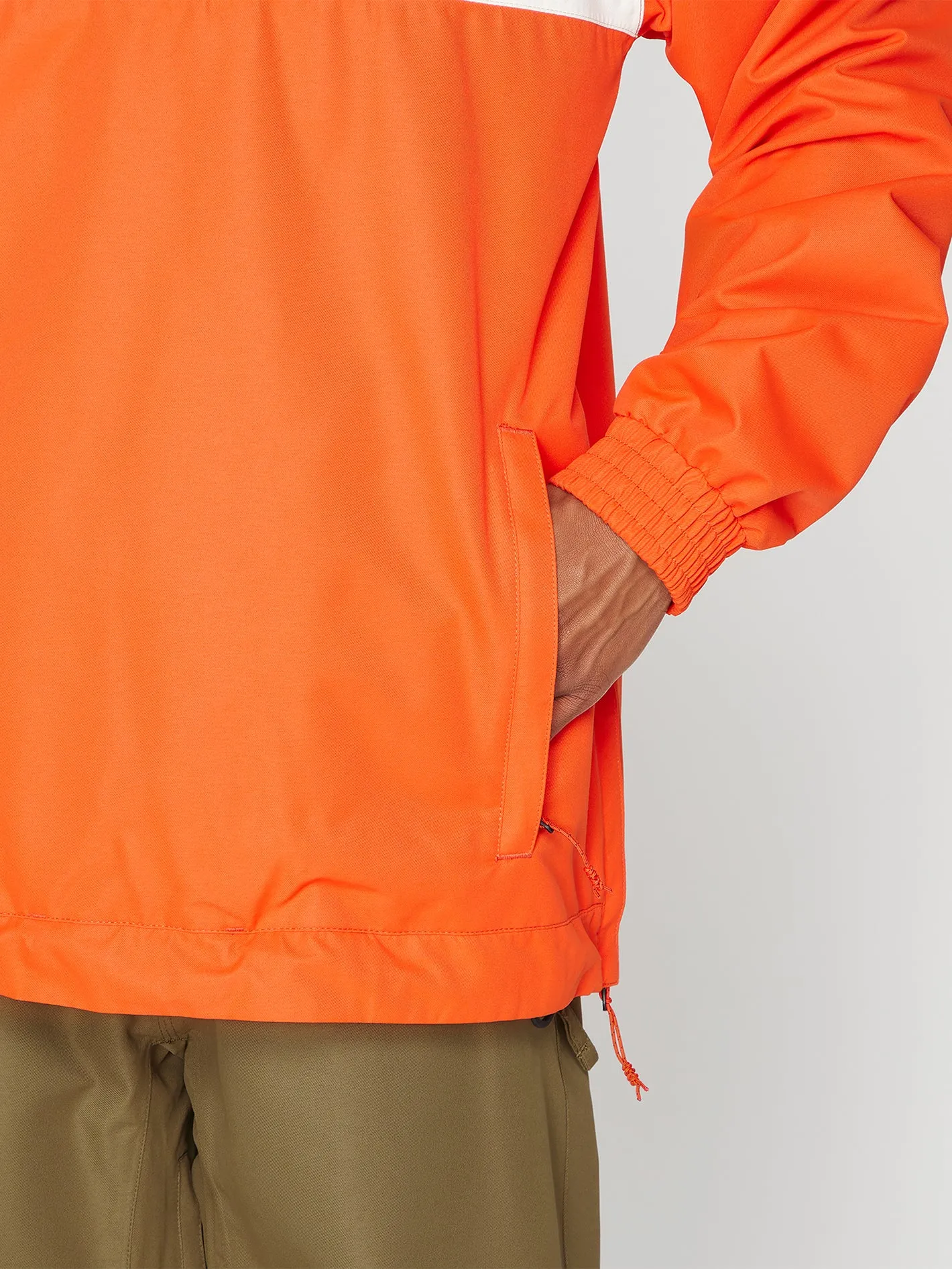 Longo Pullover Jacket - Orange Shock