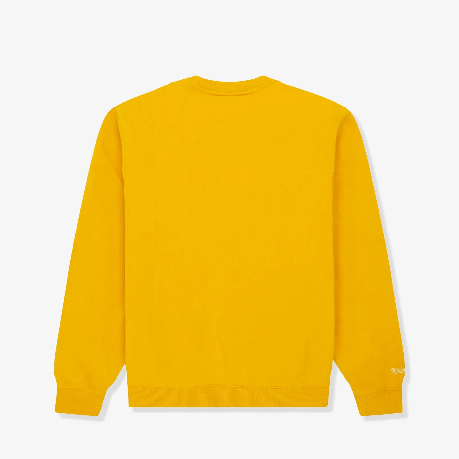 Los Angeles Lakers Jersey Wordmark Crew Sweatshirt - Yellow