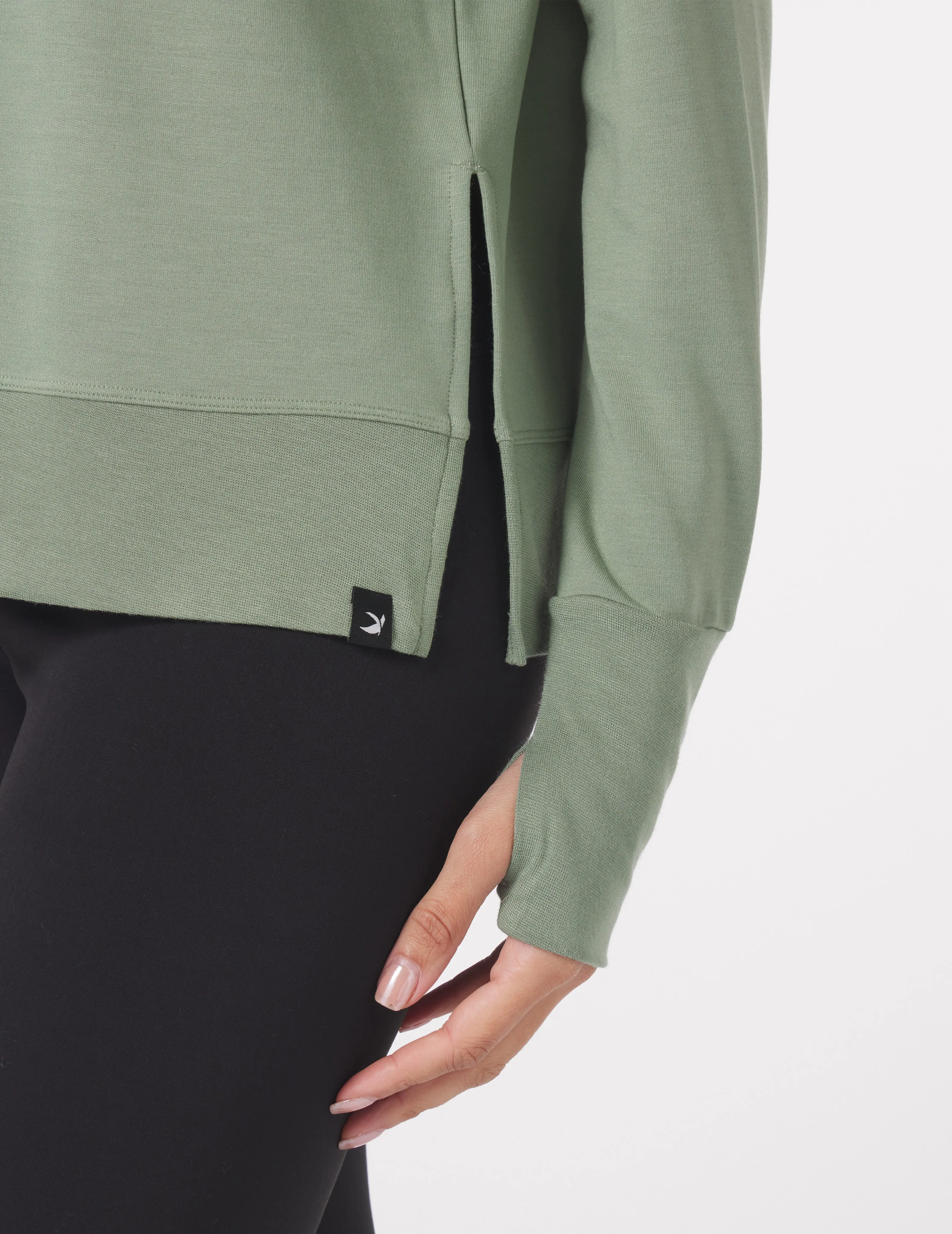 Lounge Long Sleeve: Sage