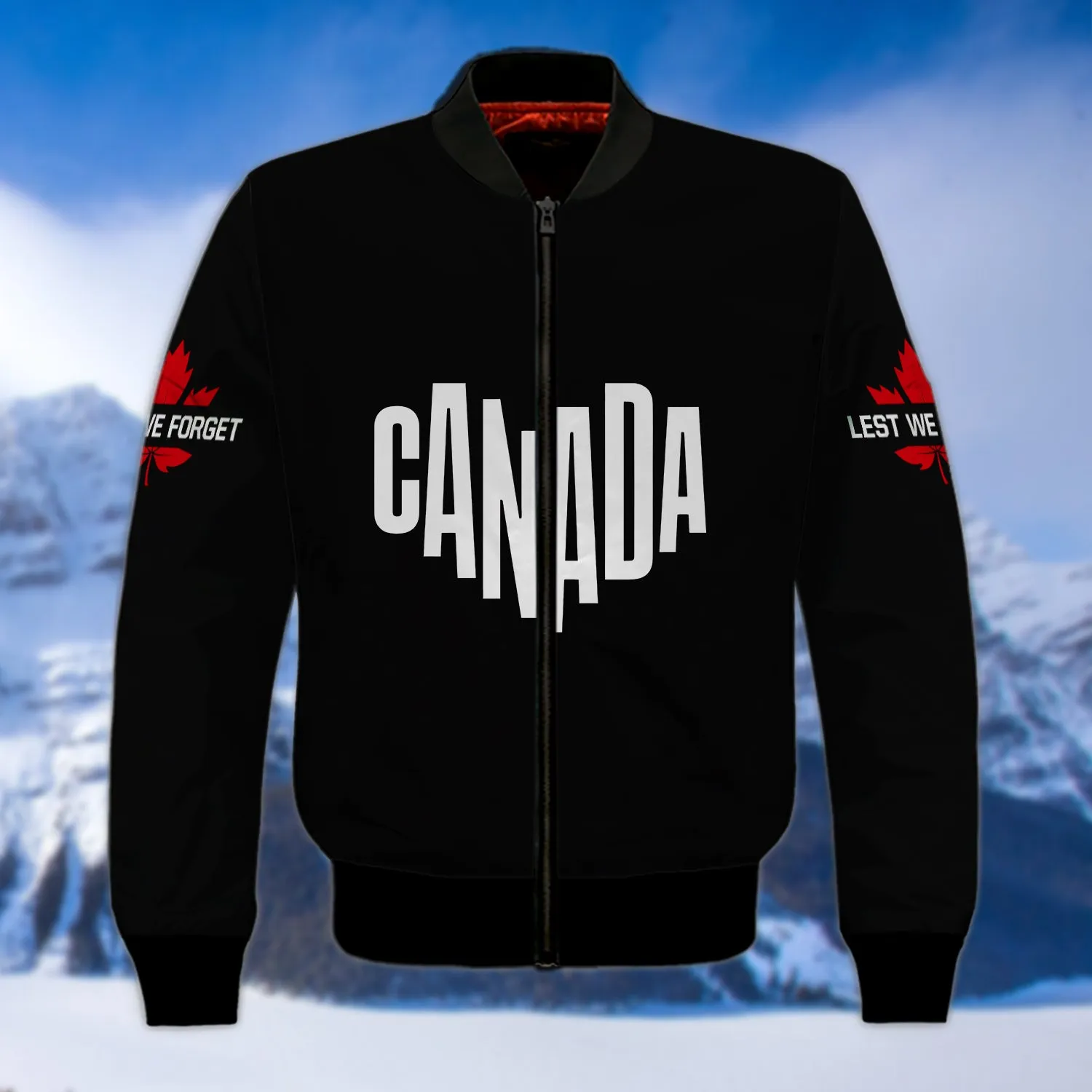 Love Canada, Day Remembrance Soldier Design 3D Printed Shirts