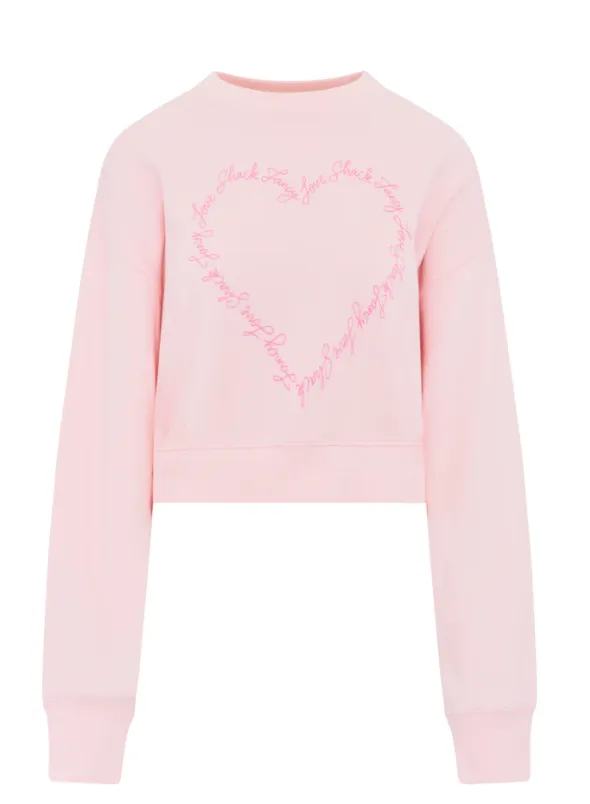 Love Shack Fancy Aneria Pullover - Pucker up Pink