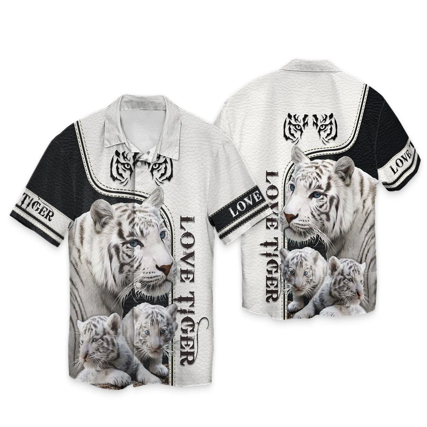 Love Tiger, White Tiger, Tiger Mom And Baby