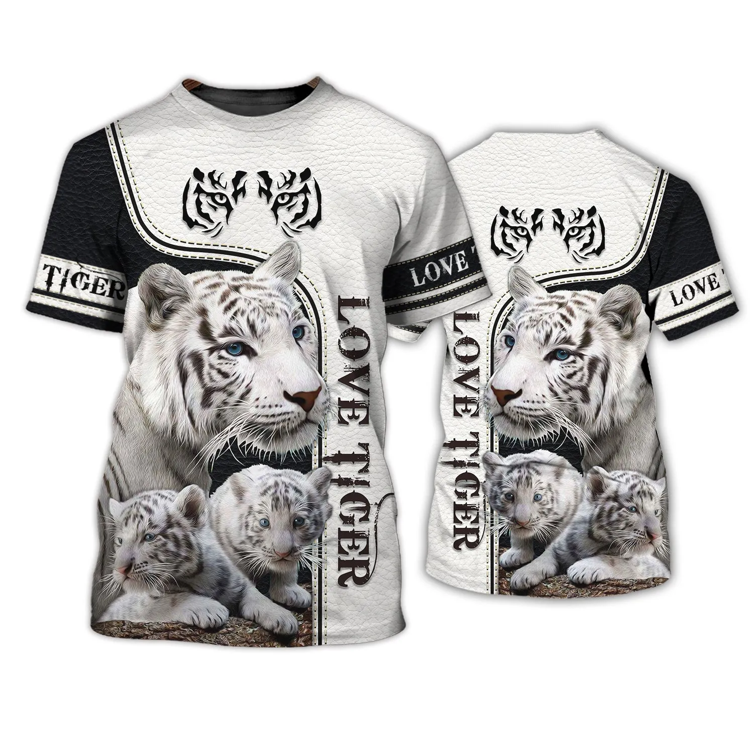 Love Tiger, White Tiger, Tiger Mom And Baby