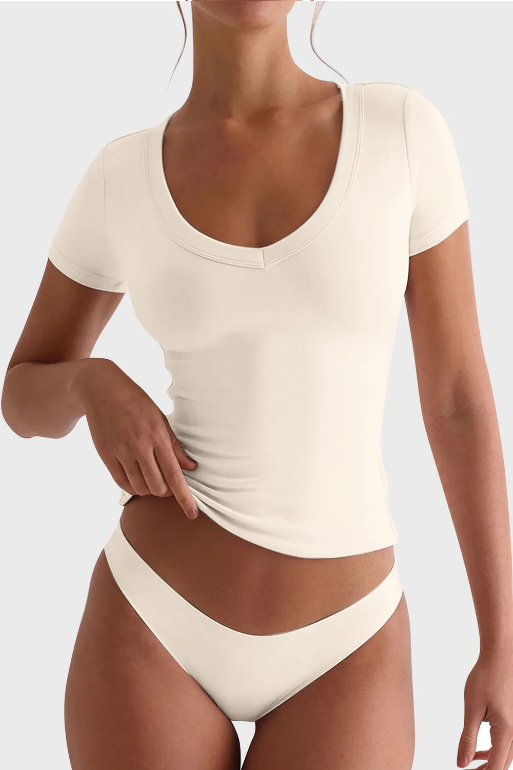Lovelet Scoop Neck Tee