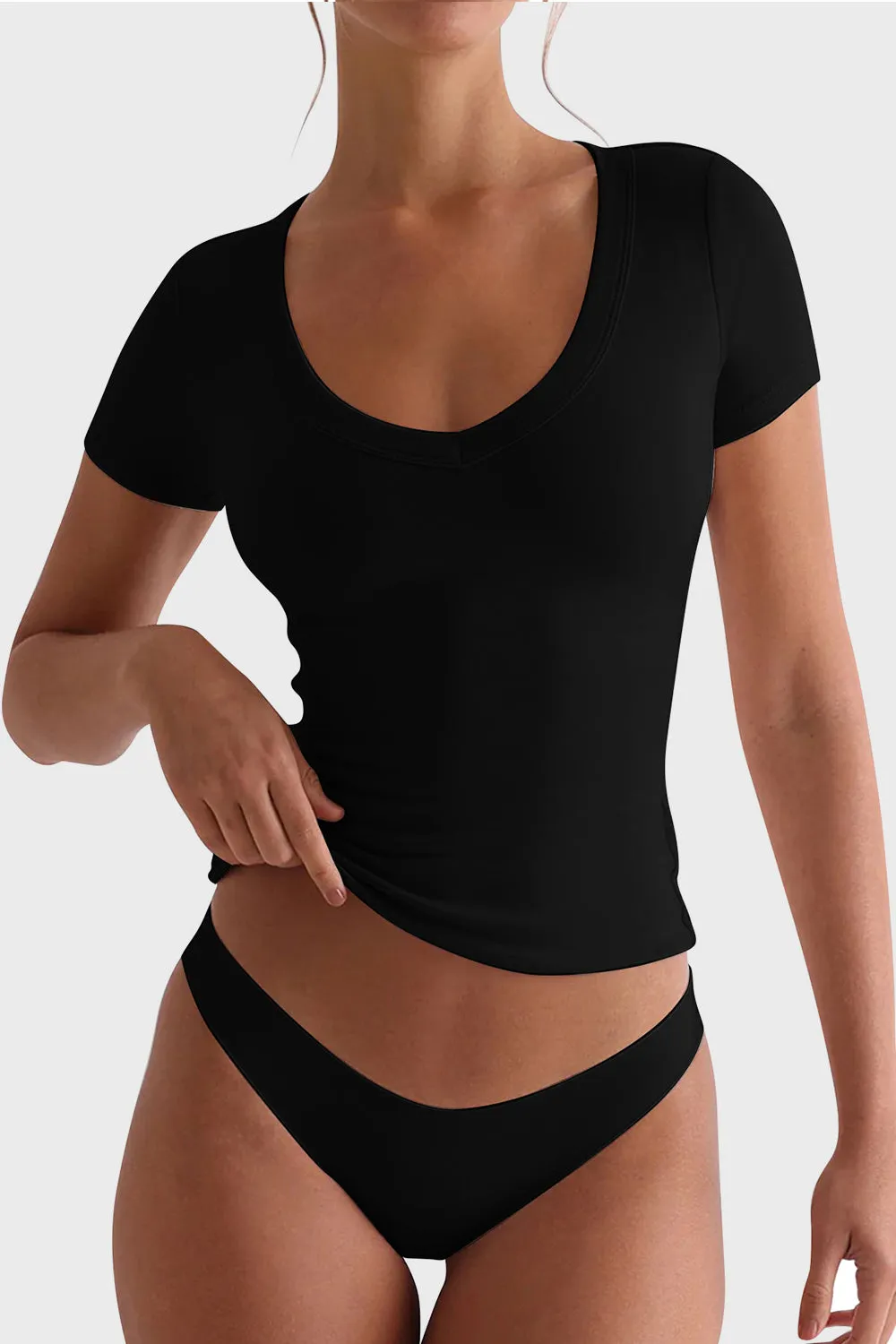 Lovelet Scoop Neck Tee