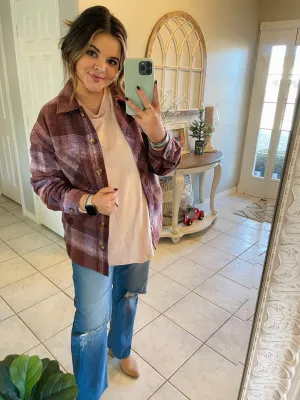 Loving Intentions Oversized Shacket