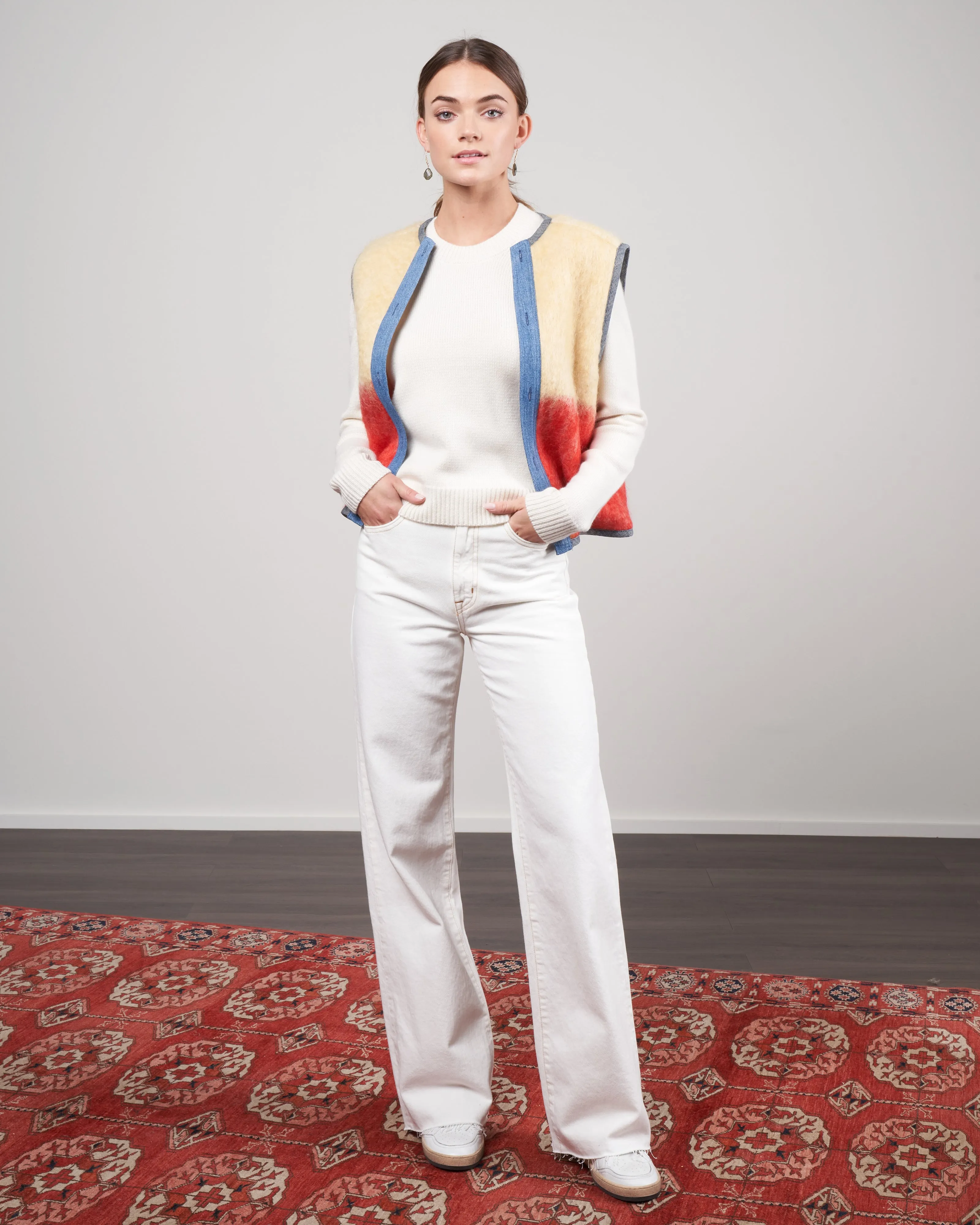 lummis mohair jacket upcycled one-of-a-kind jacket - isaac vintage
