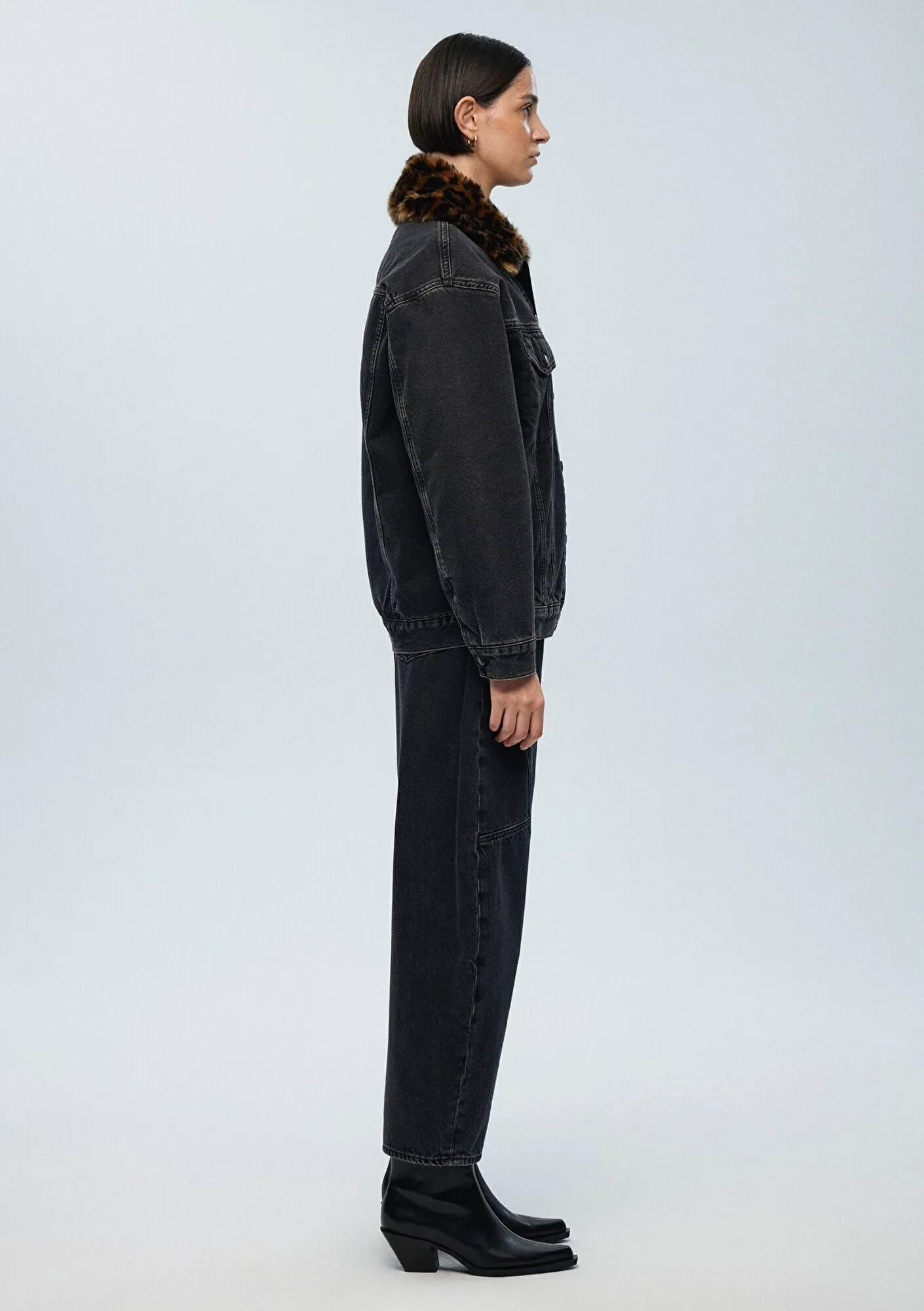 Luna Mid Smoke Denim Jean Jacket