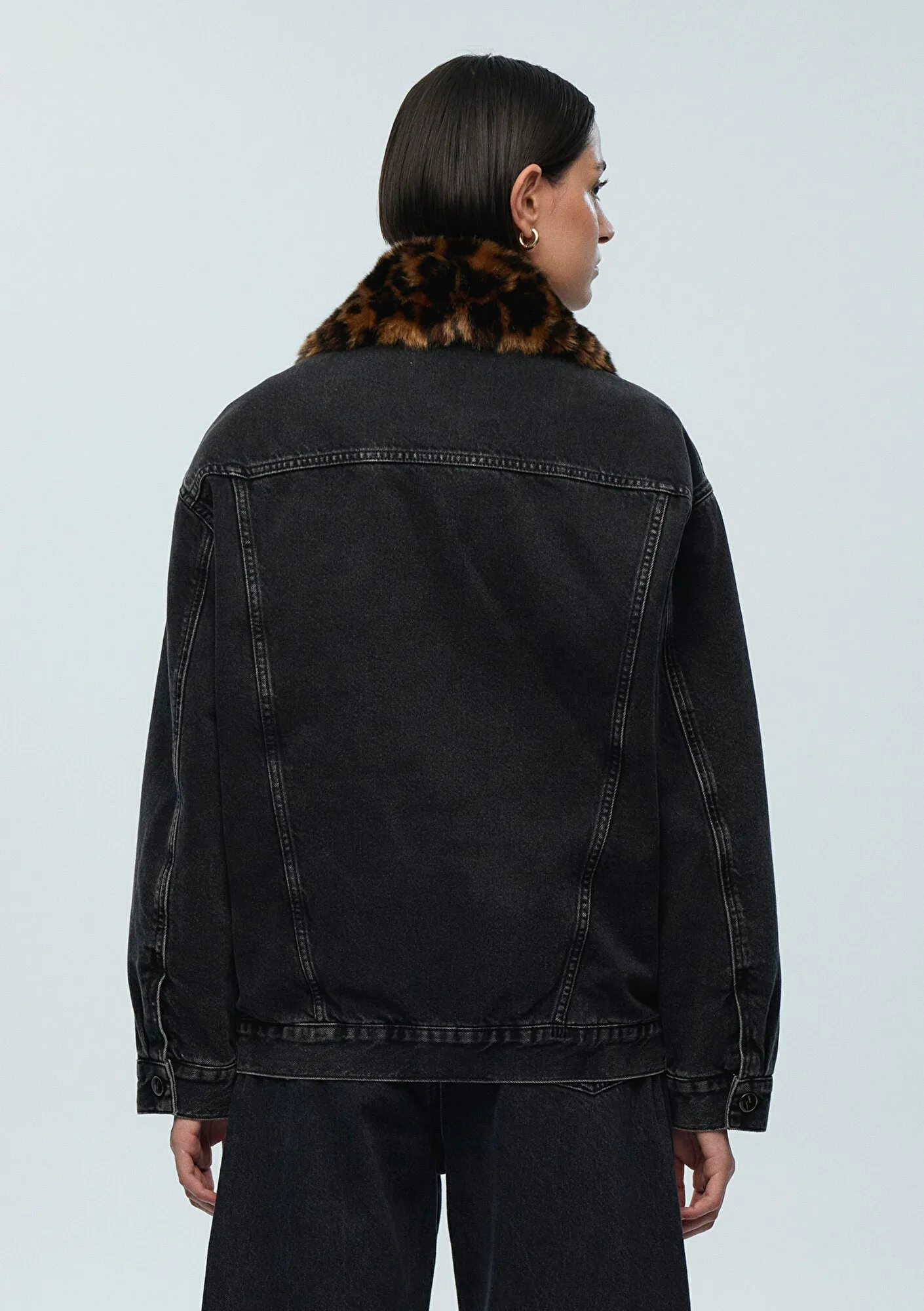 Luna Mid Smoke Denim Jean Jacket