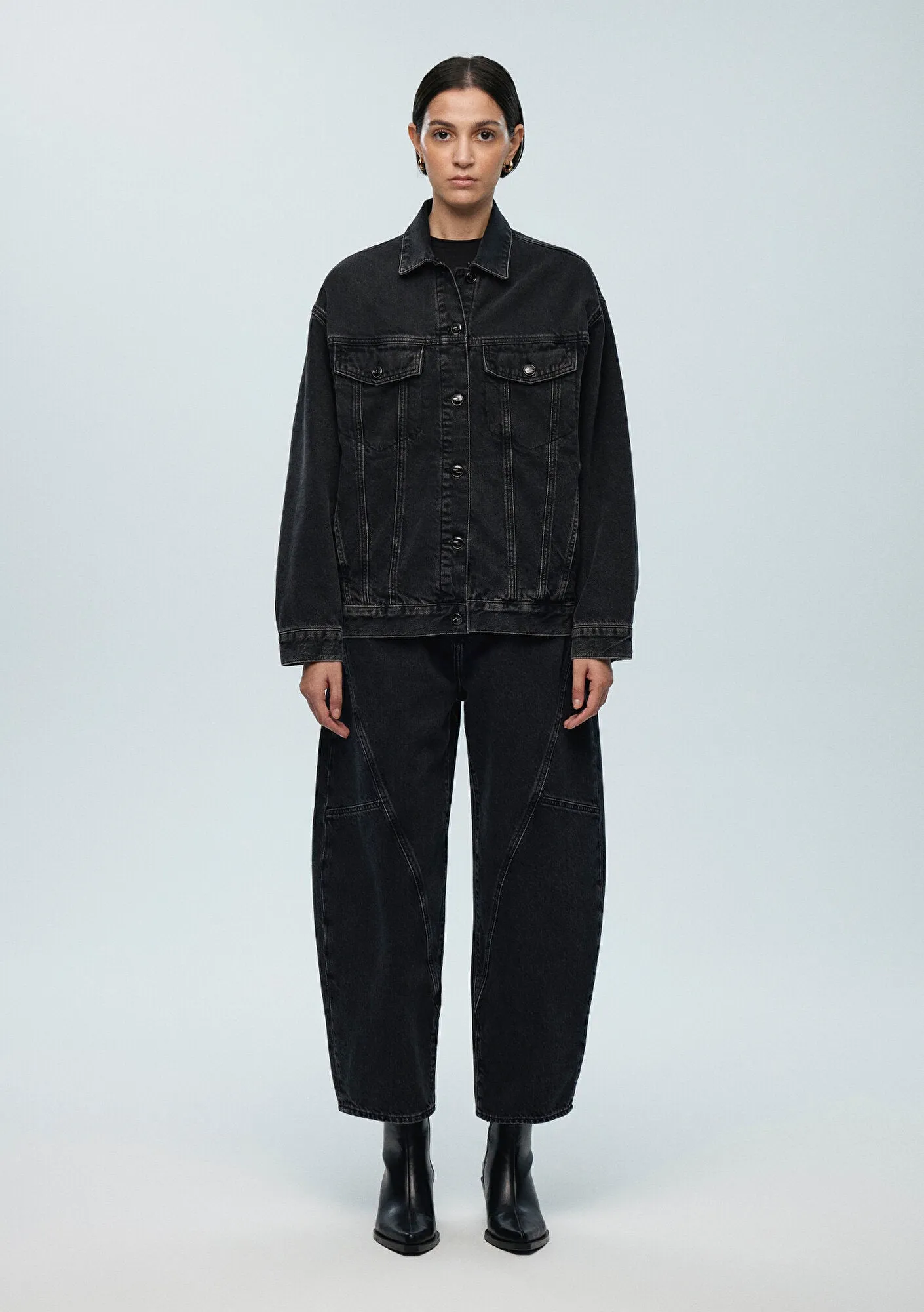 Luna Mid Smoke Denim Jean Jacket