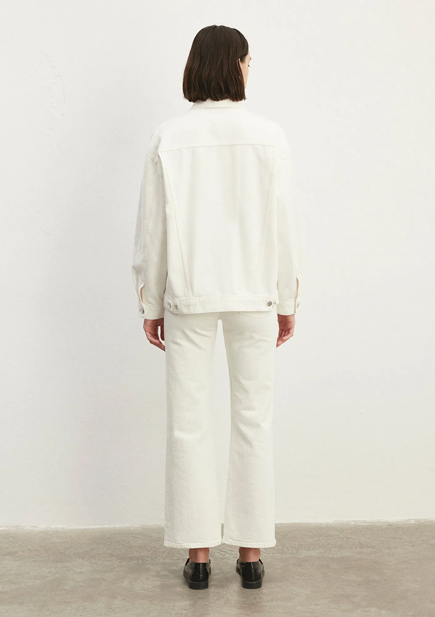 Luna Off White Denim Jean Jacket