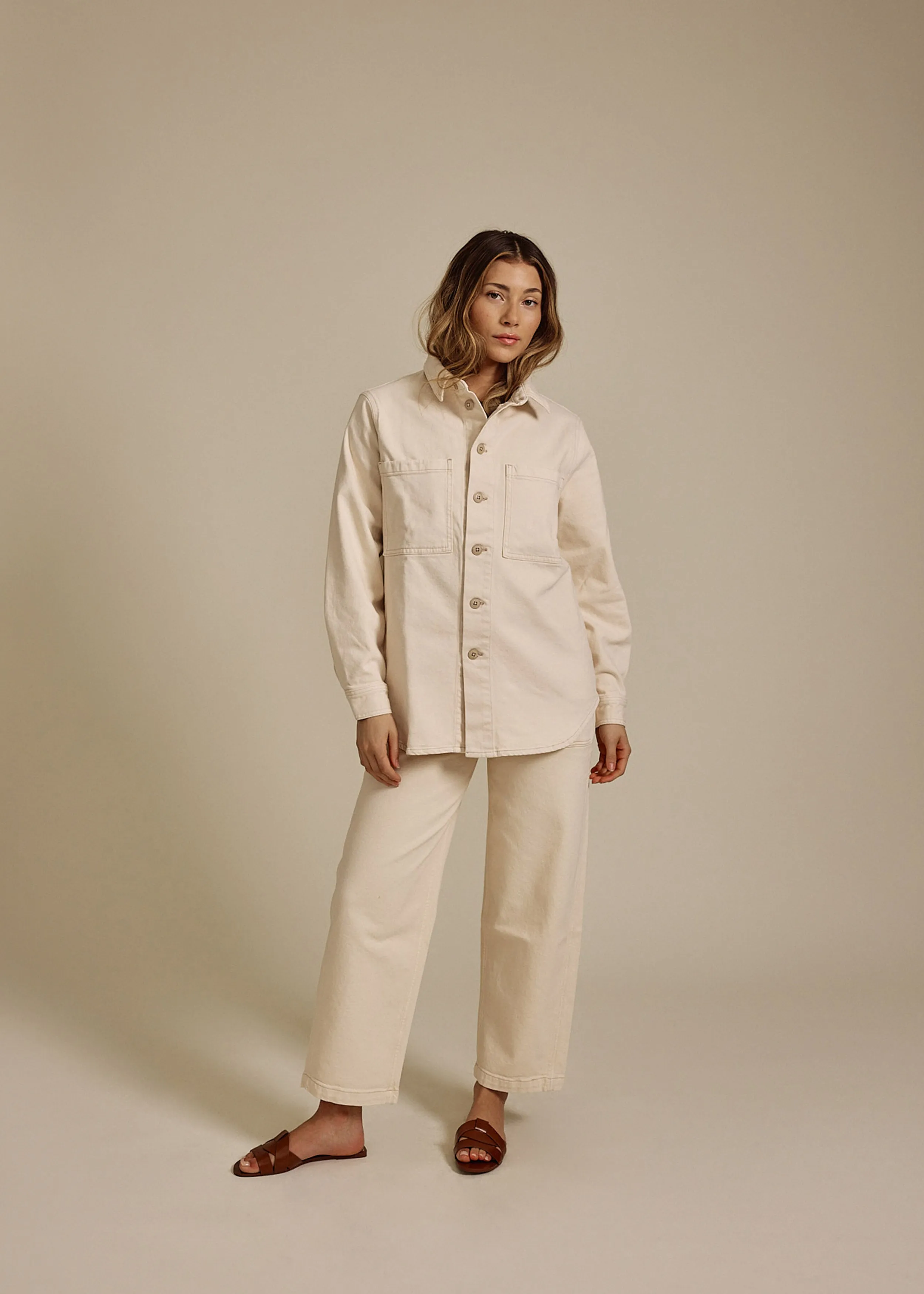 Luna Shacket || Parchment