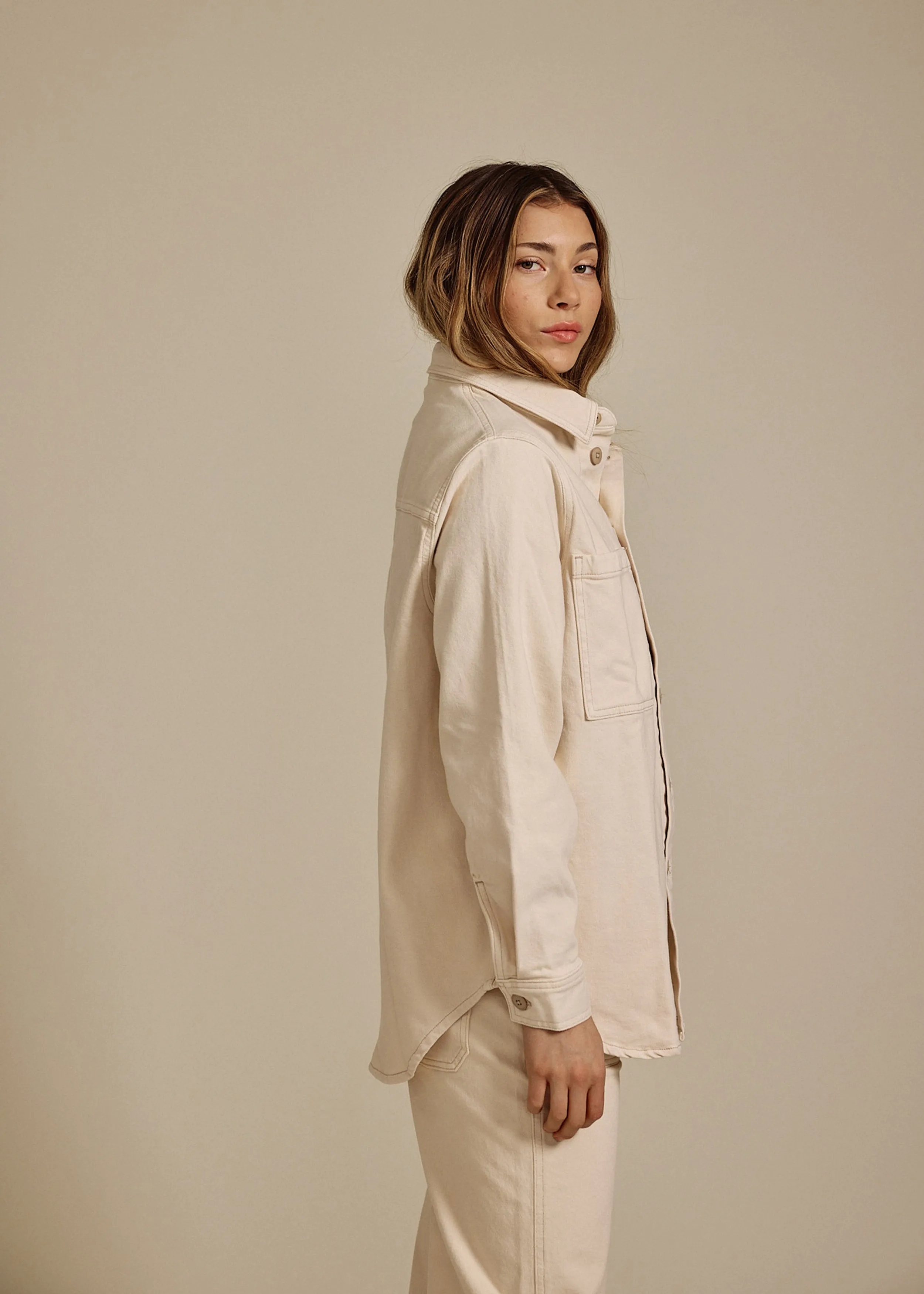 Luna Shacket || Parchment
