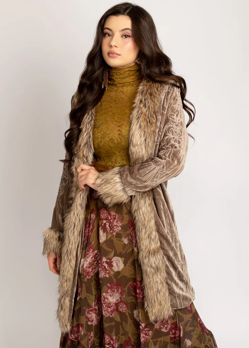 Mackie Jacket in Taupe
