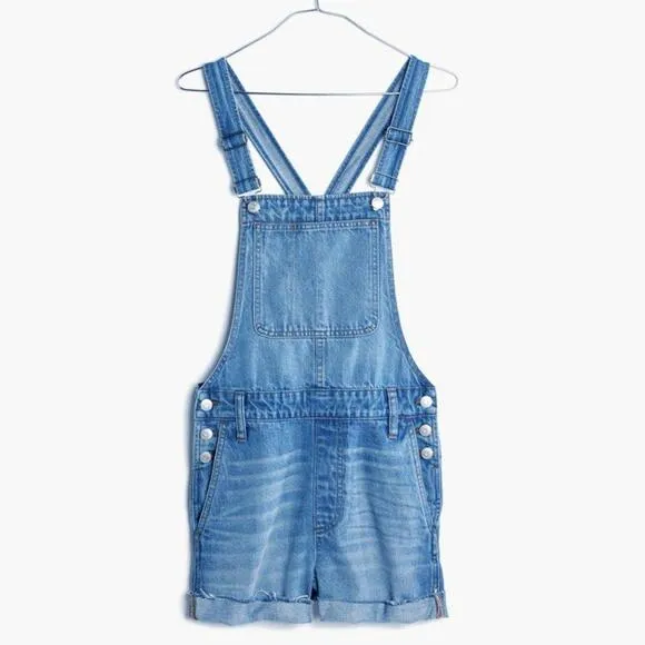 Madewell Adirondack Short Overalls