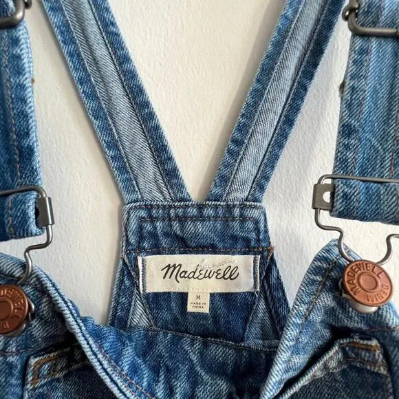 Madewell Adirondack Short Overalls