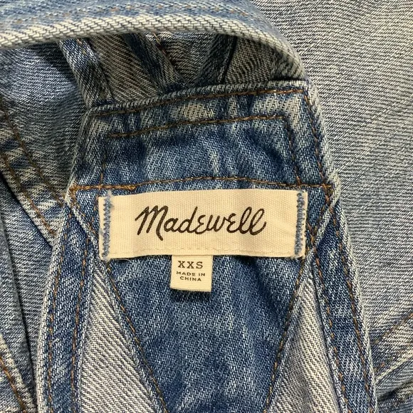 Madewell Adirondack Short Overalls