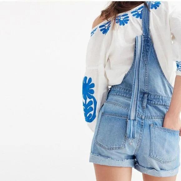 Madewell Adirondack Short Overalls