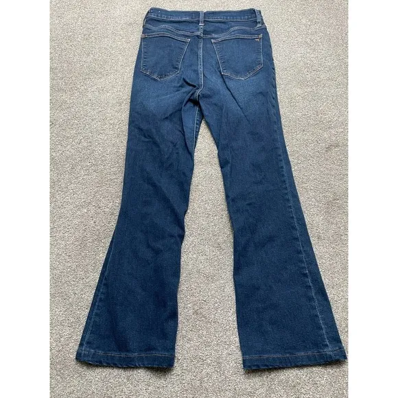 Madewell Jeans Adult 29 Blue Skinny Flare Stretch Denim High Rise Ladies