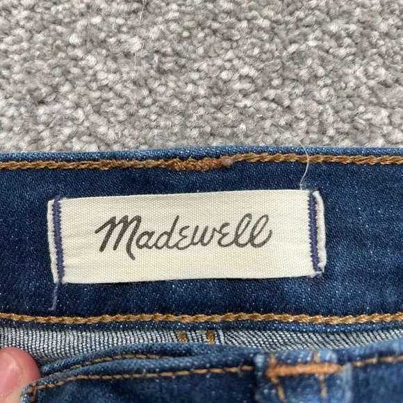 Madewell Jeans Adult 29 Blue Skinny Flare Stretch Denim High Rise Ladies