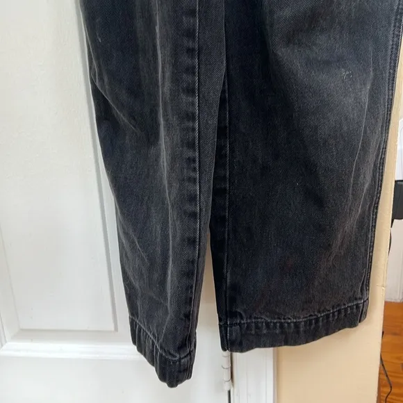 Madewell Straight-Leg Overalls in Lunar Wash