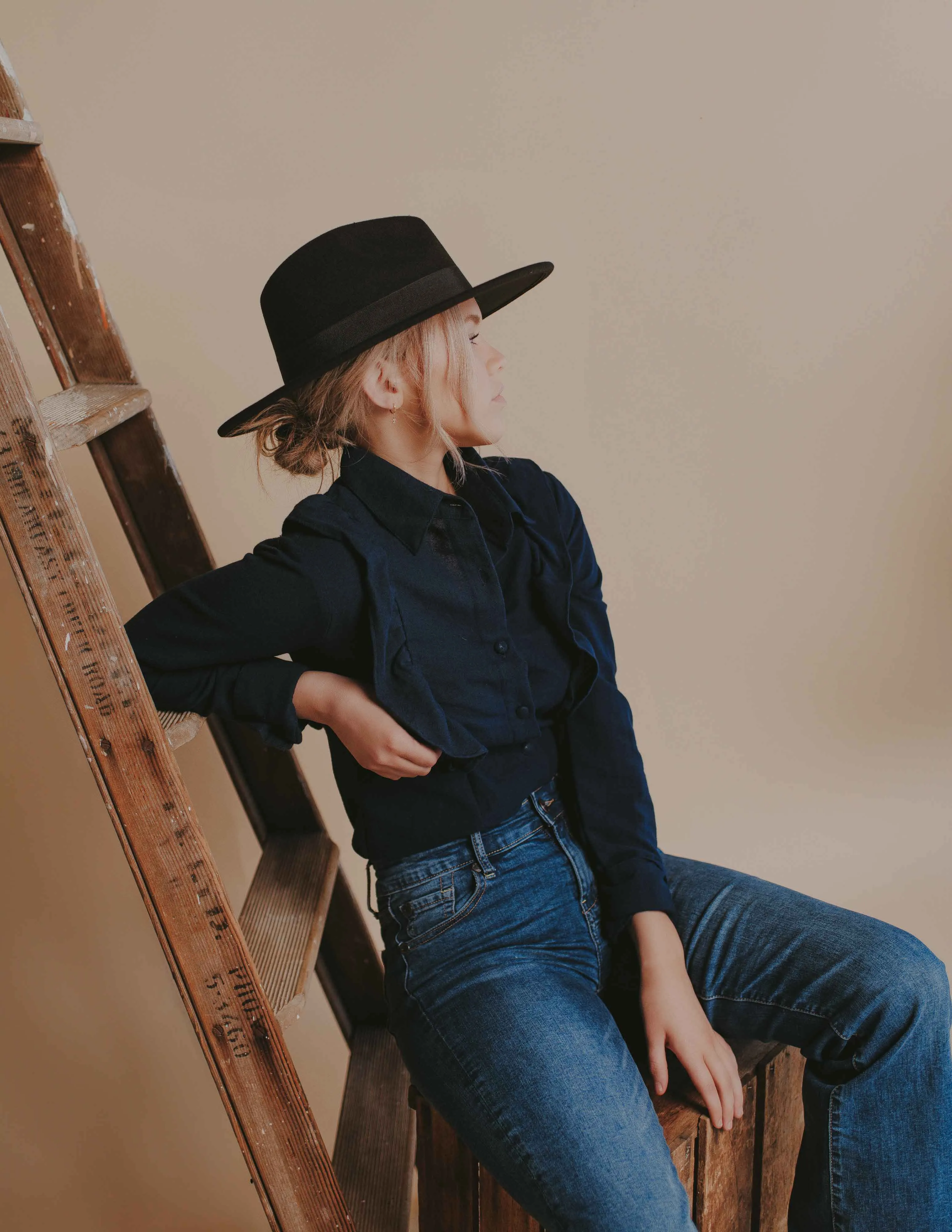 Maleny Shirt  - Navy