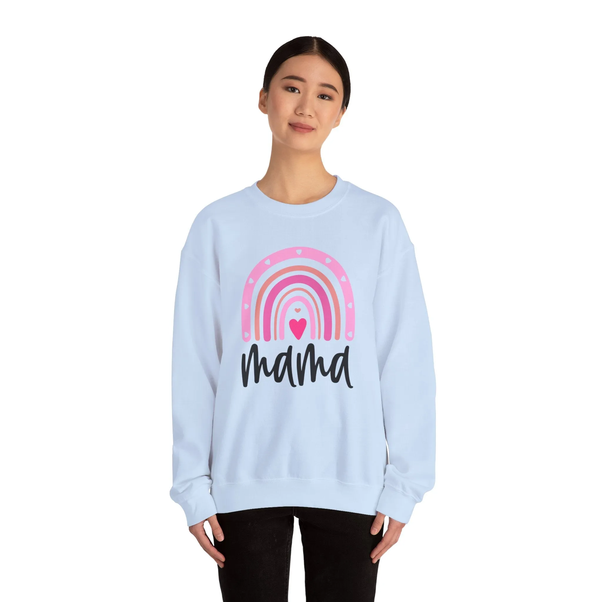 Mama Unisex Heavy Blend™ Crewneck Sweatshirt, Mothers Day Gift