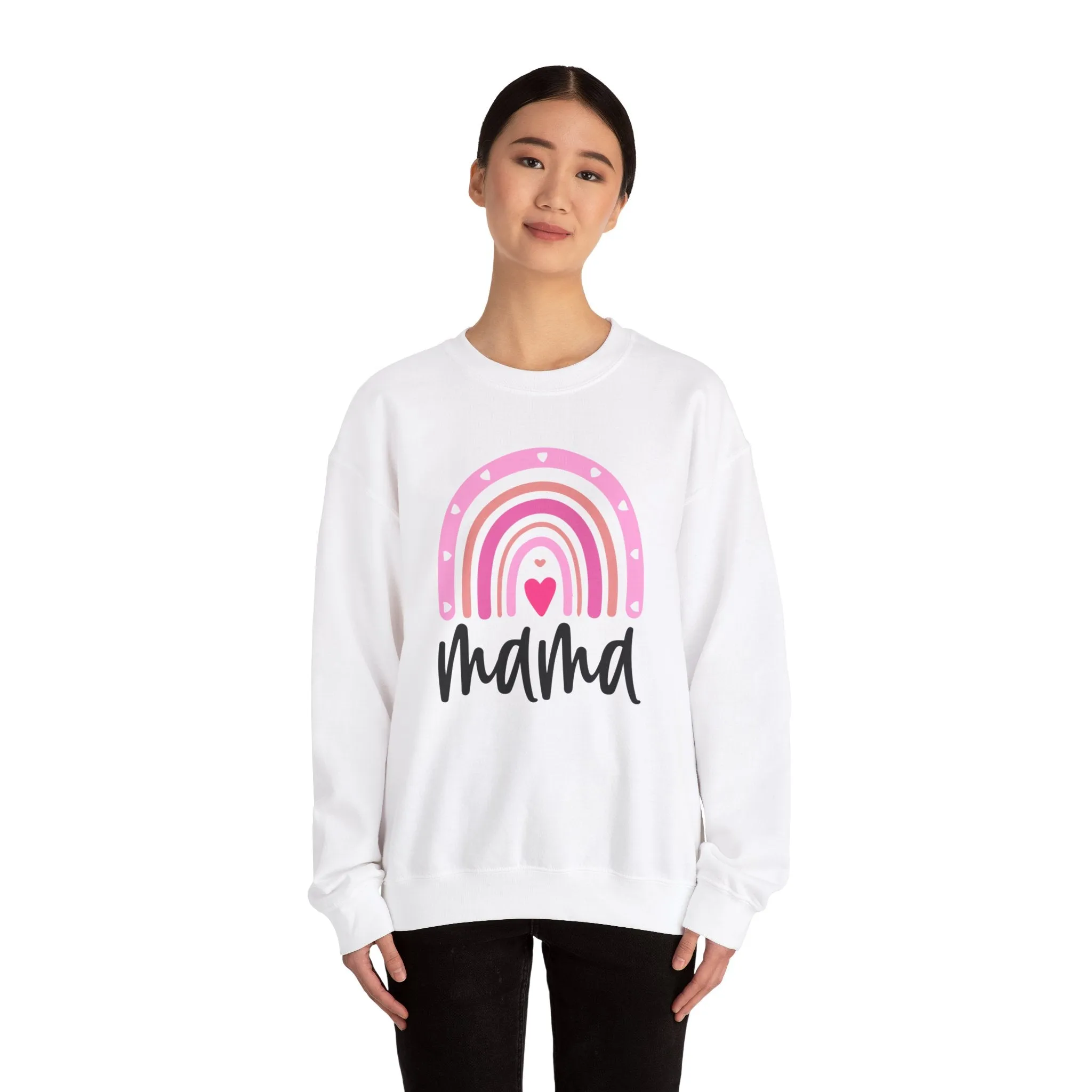 Mama Unisex Heavy Blend™ Crewneck Sweatshirt, Mothers Day Gift