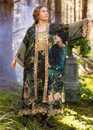 Market Of Stars Bella Notte Rabbit And Moon Long Kimono Multi