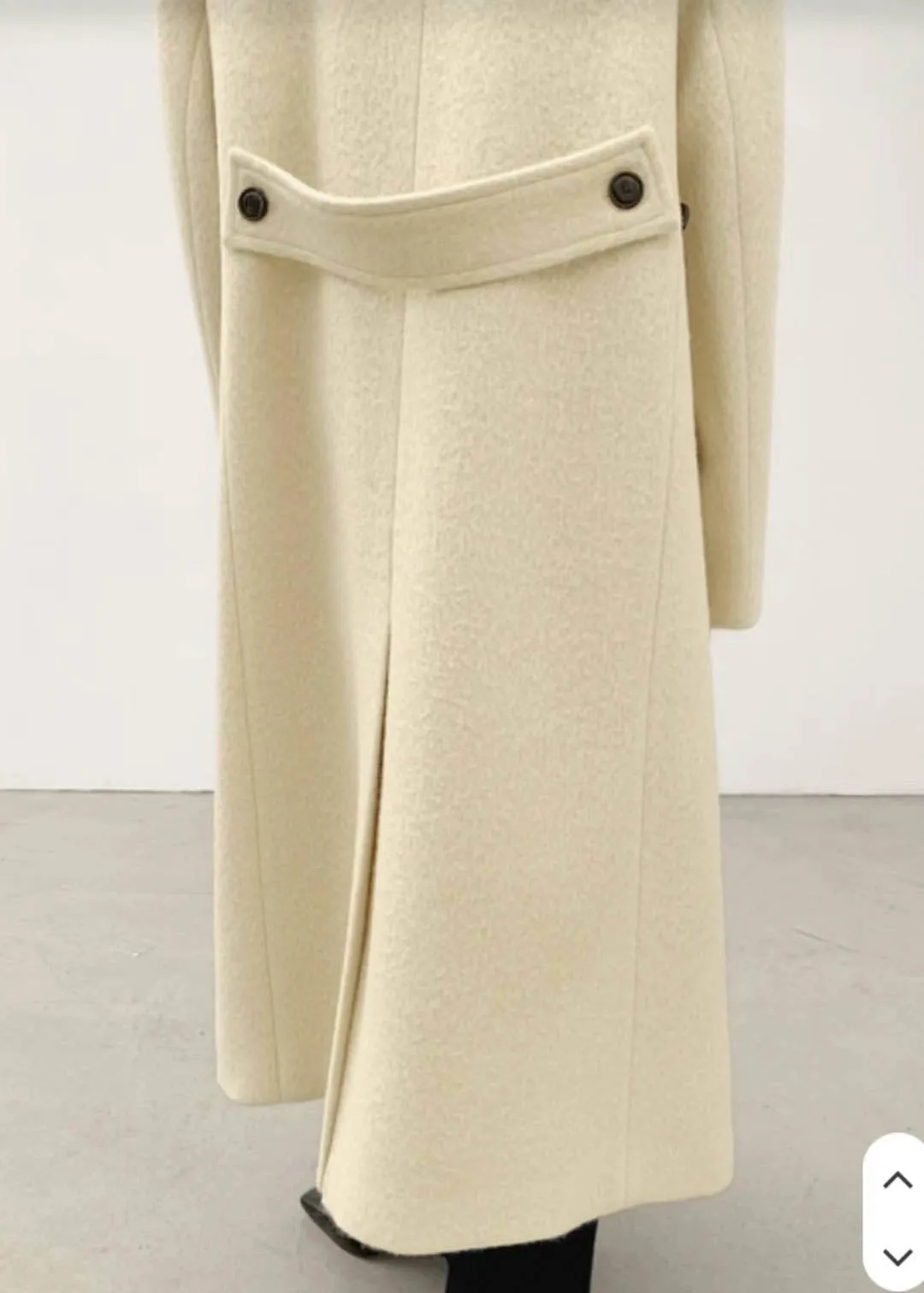 MARTIN ALPACA COAT IVORY