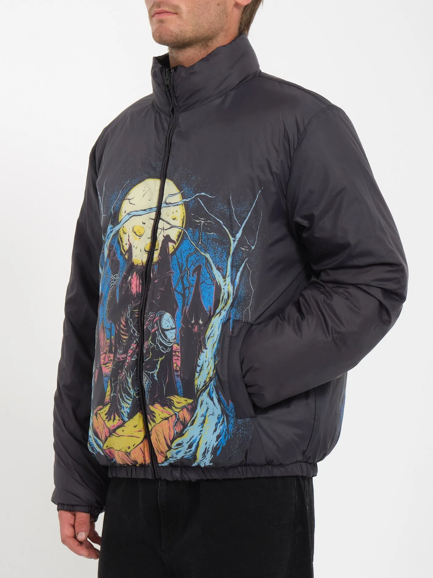 Max Sherman Jacket (Reversible) - BLACK