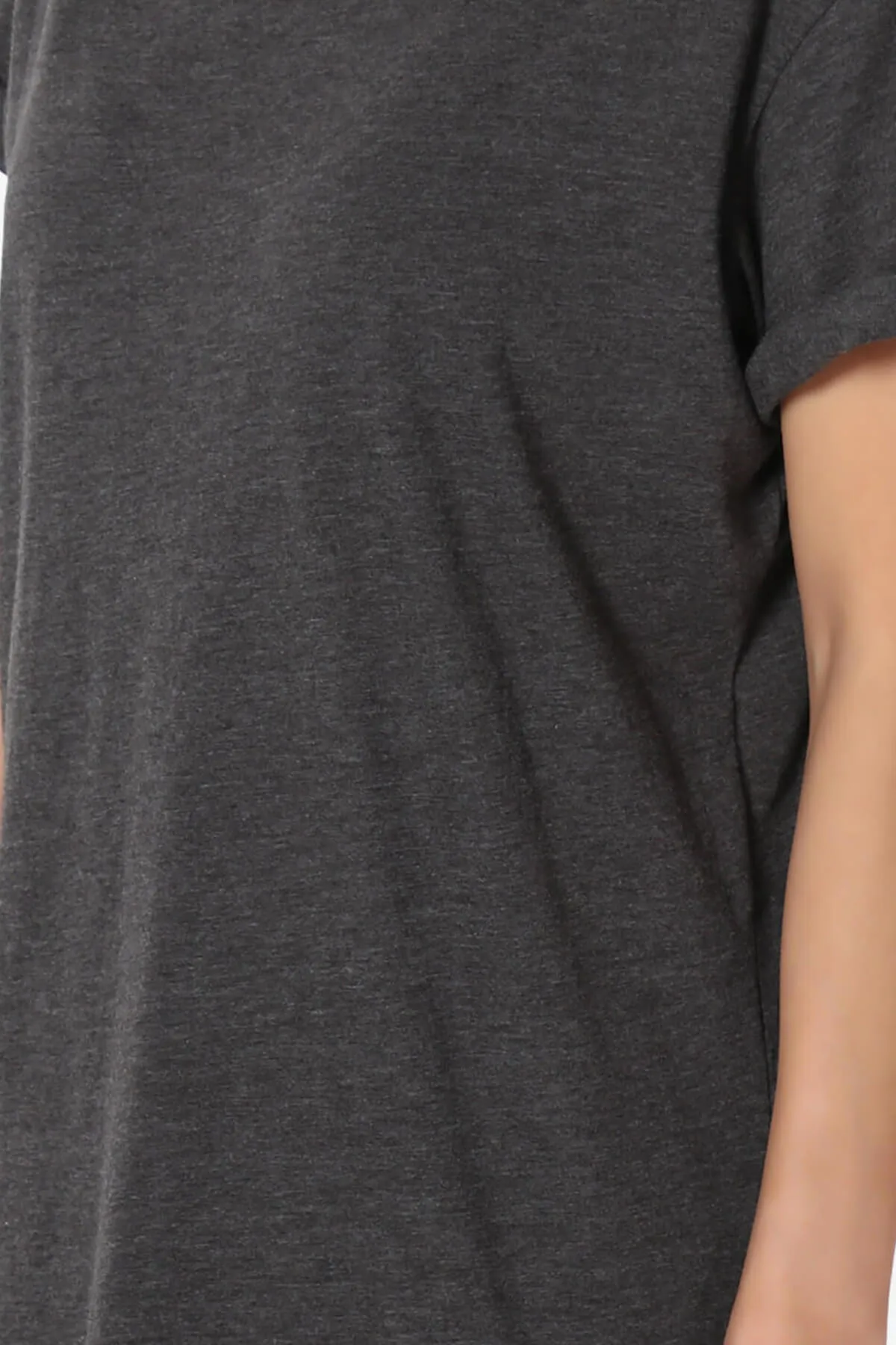 Mayra V-Neck Cotton Boyfriend Tee