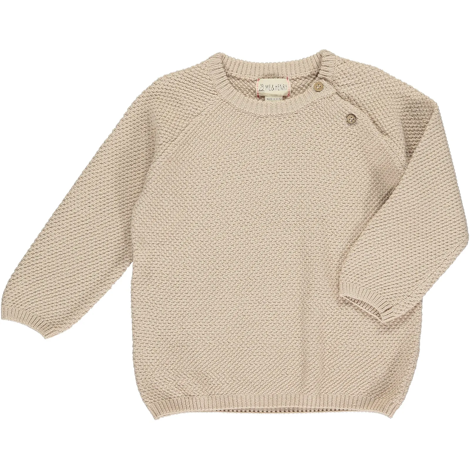 Me & Henry Roan Sweater (Cream)
