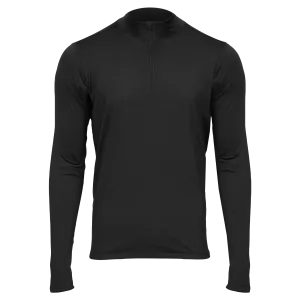 Men's Micro Fleece Zip-T - Black