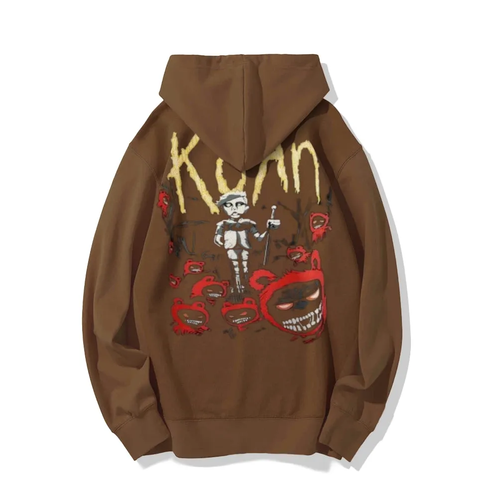 Mens Rock Graphic Hoodies