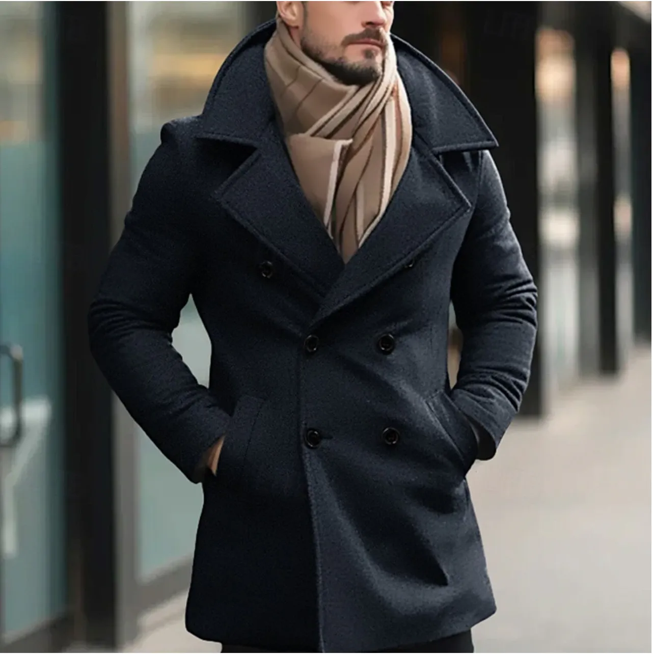 Men's Stylish Water-Resistant Trench Coat for Fall & Winter – Lucas