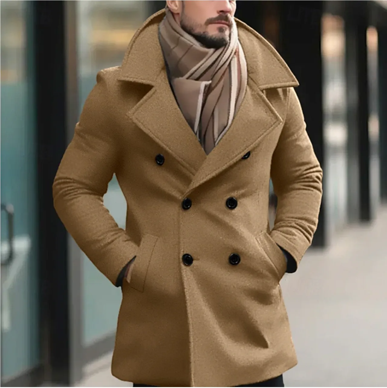 Men's Stylish Water-Resistant Trench Coat for Fall & Winter – Lucas