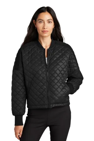 Mercer Mettle Women's Boxy Quilted Jacket MM7201 Deep Black
