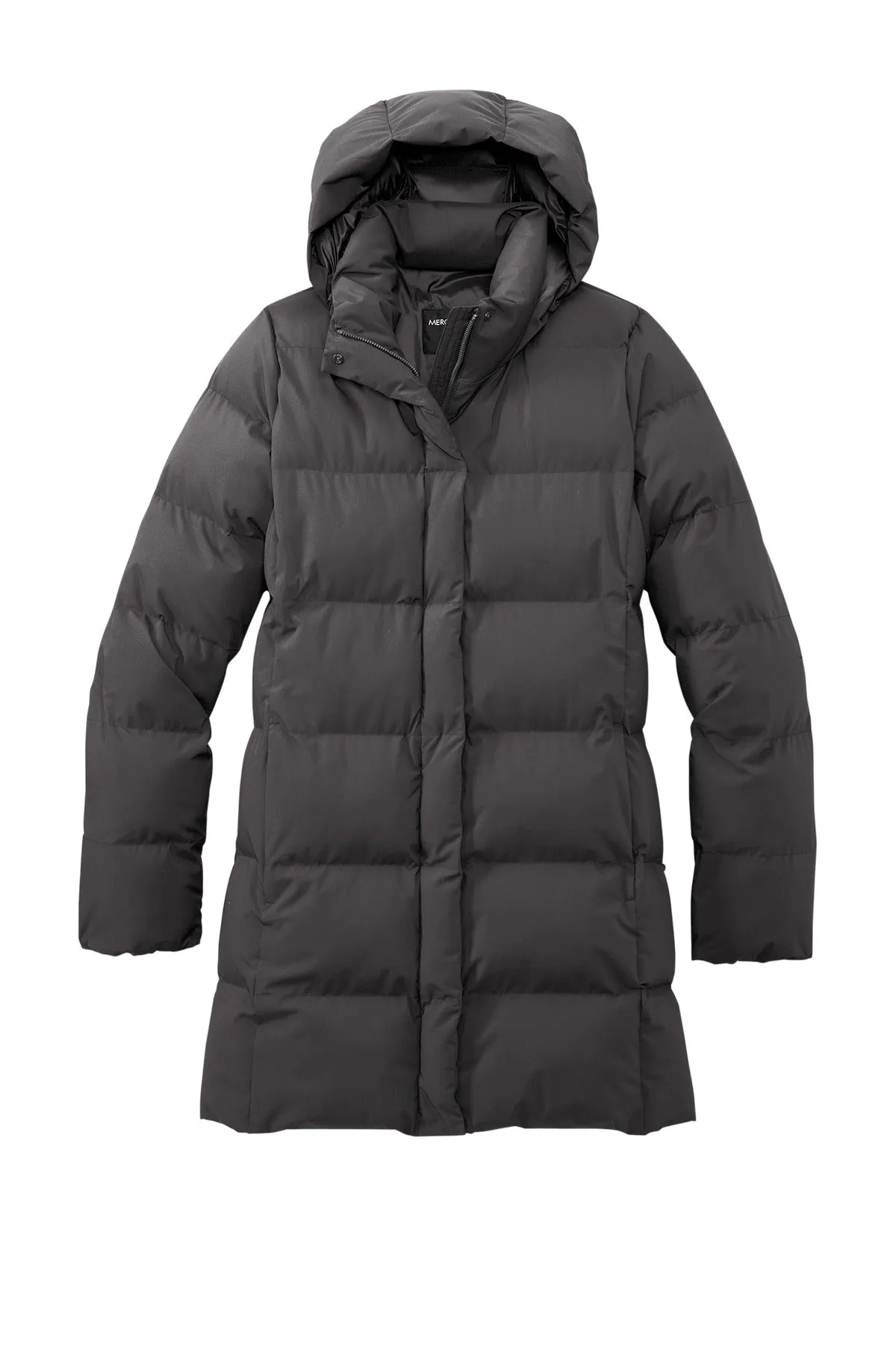 Mercer Mettle Women's Puffy Parka MM7213 Anchor Grey
