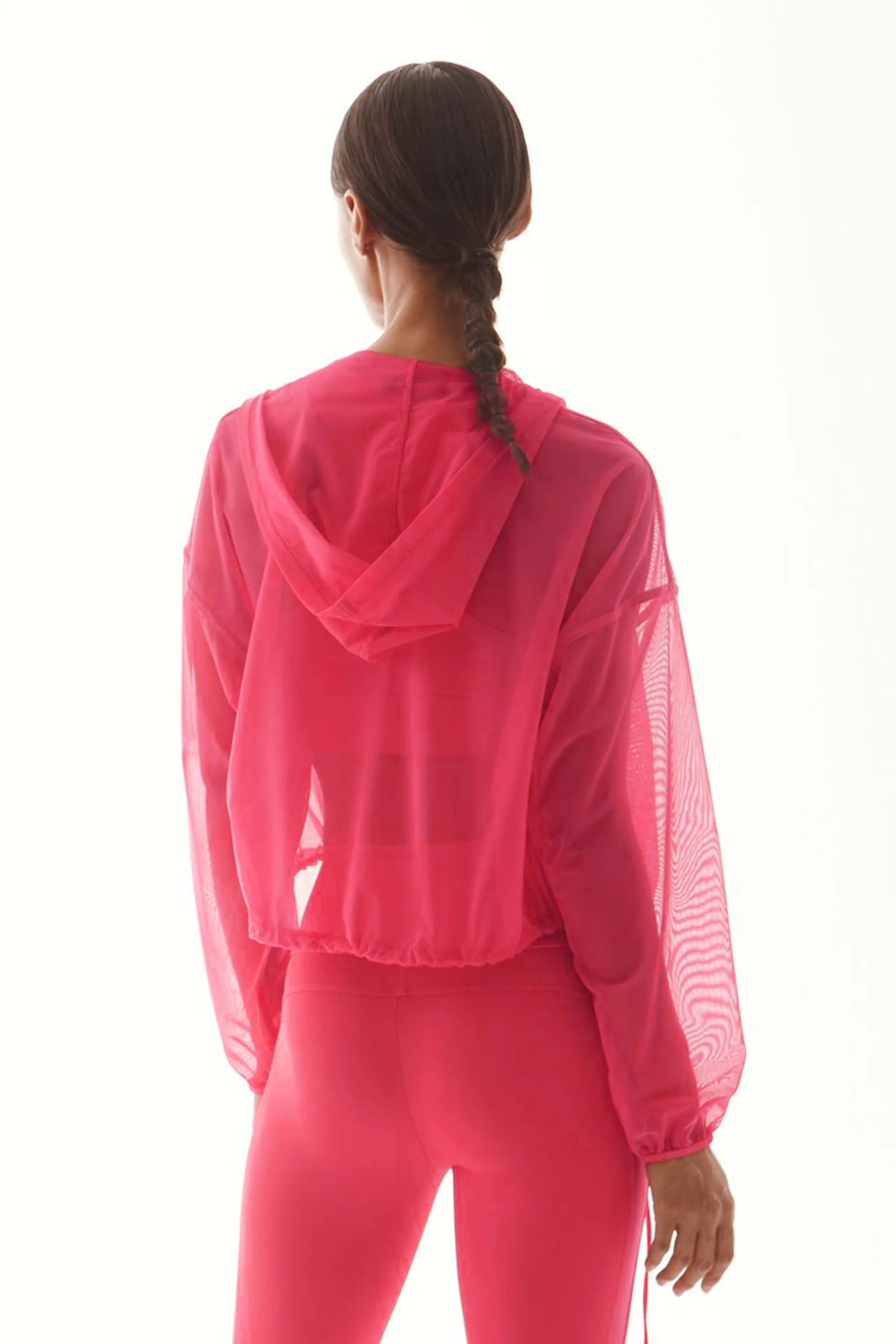 Mesh Hoodie