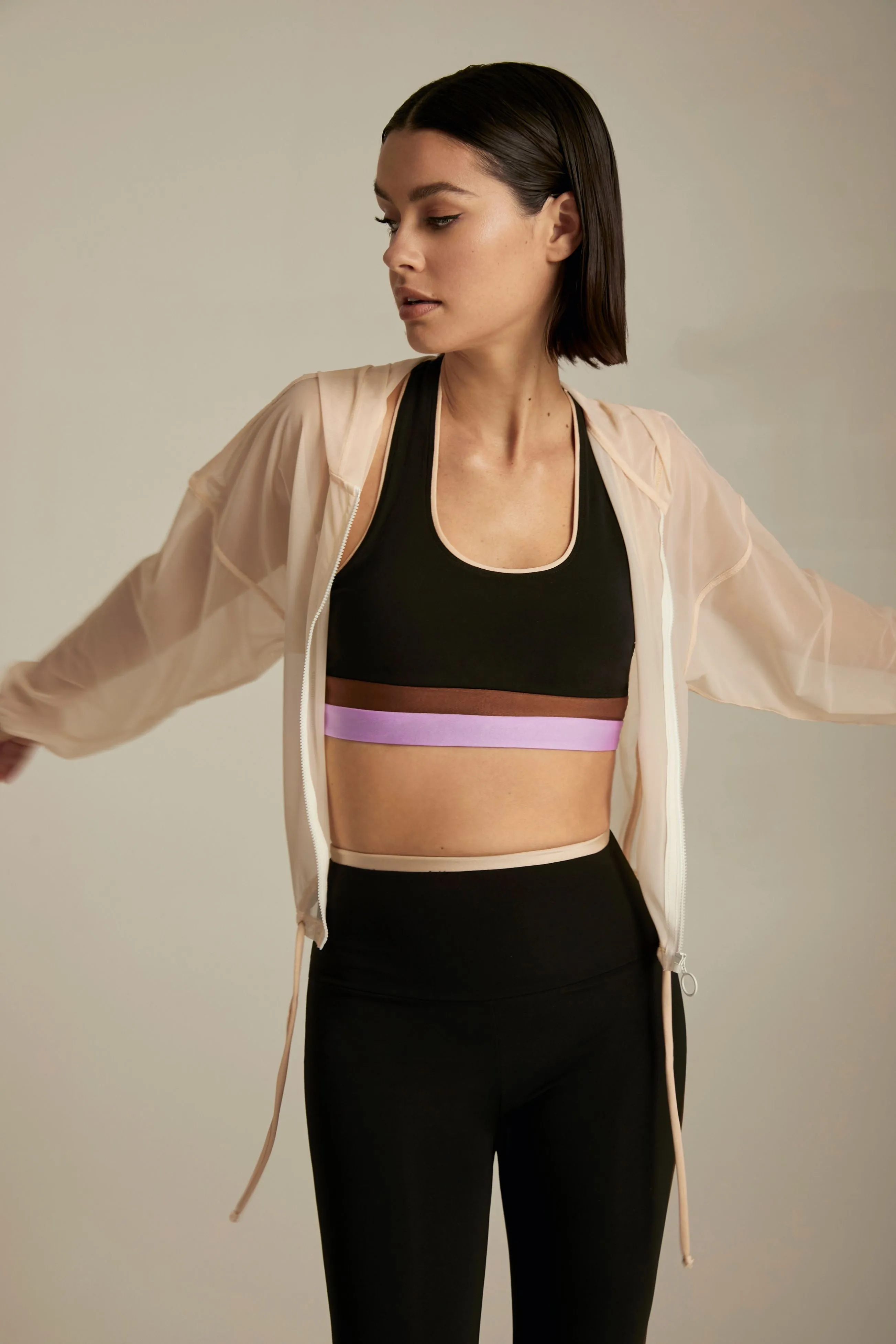 Mesh Hoodie