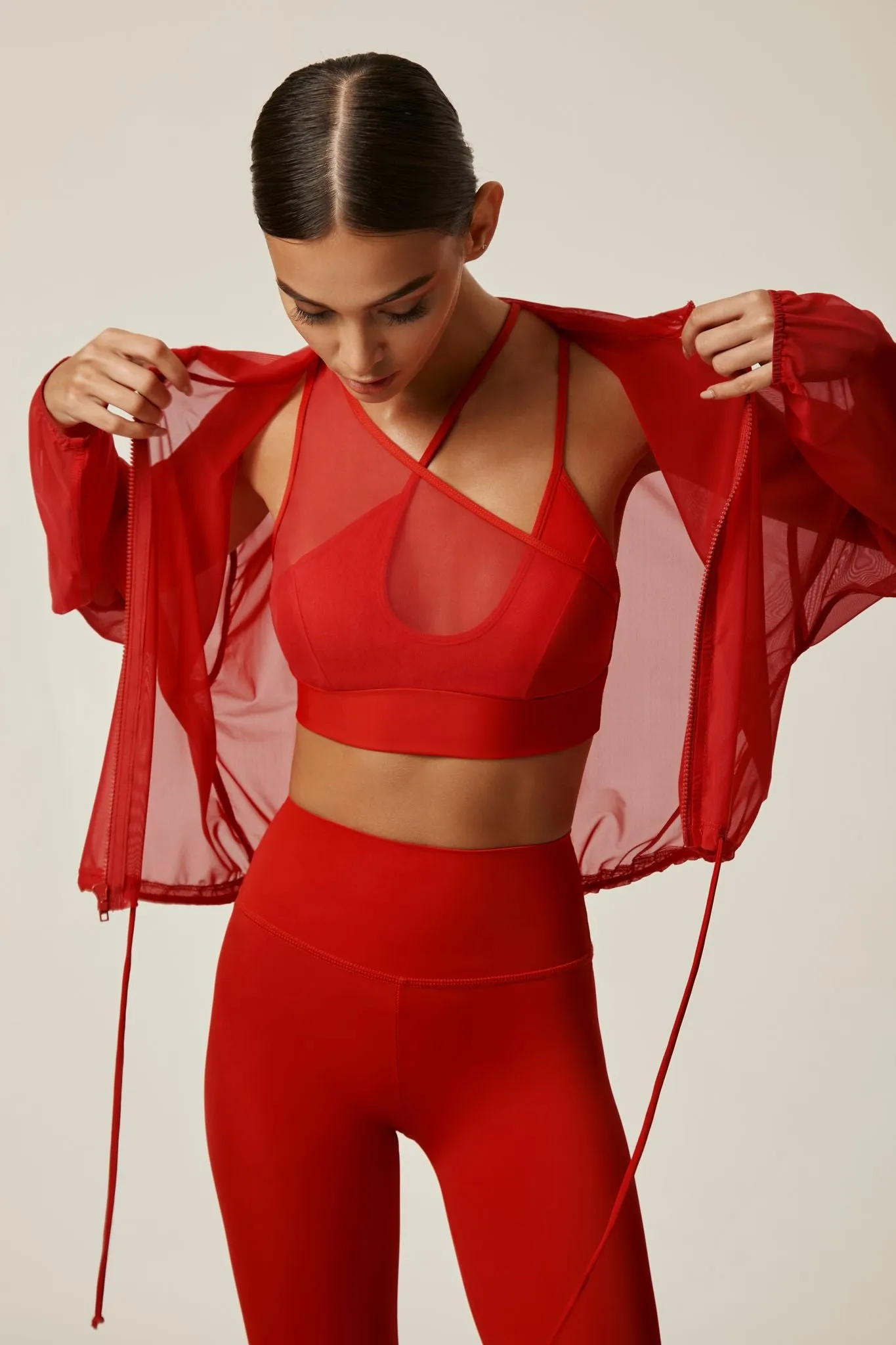 Mesh Hoodie