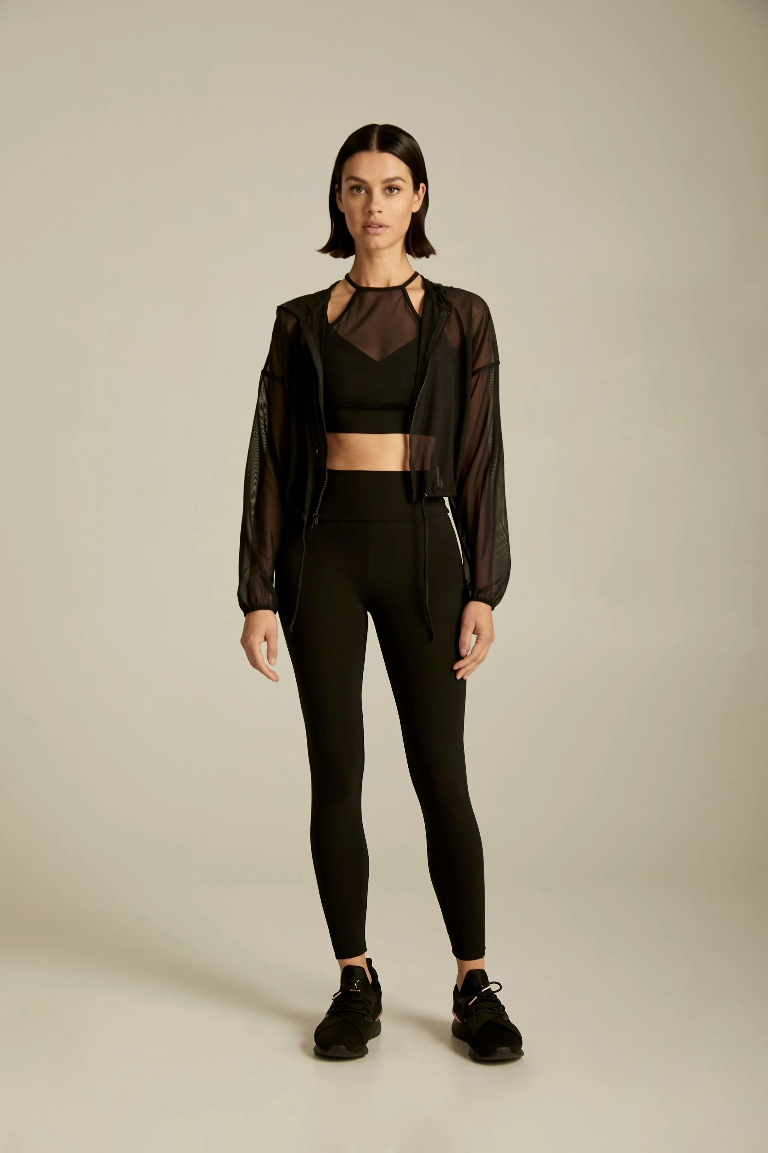 Mesh Hoodie
