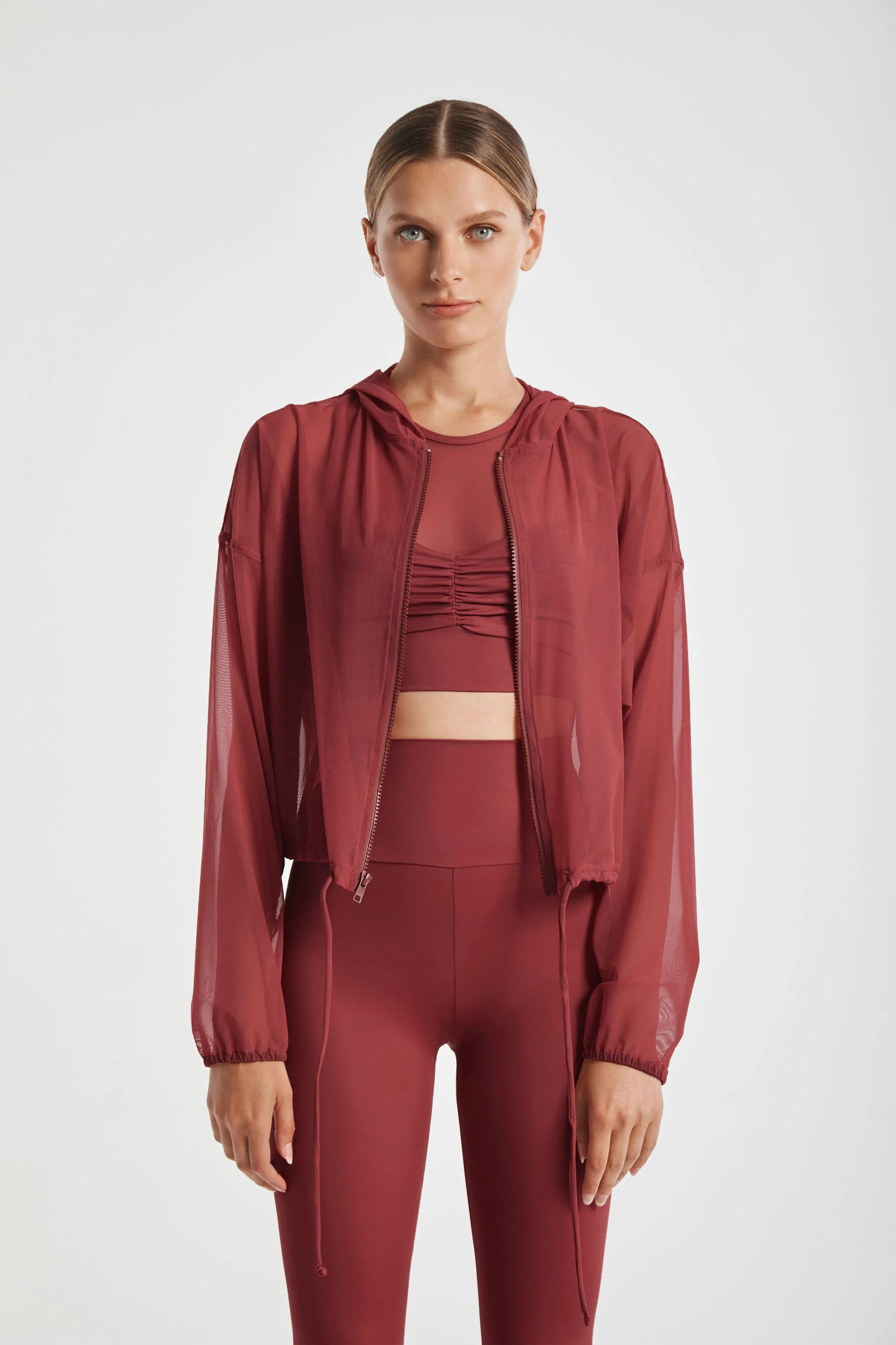 Mesh Hoodie