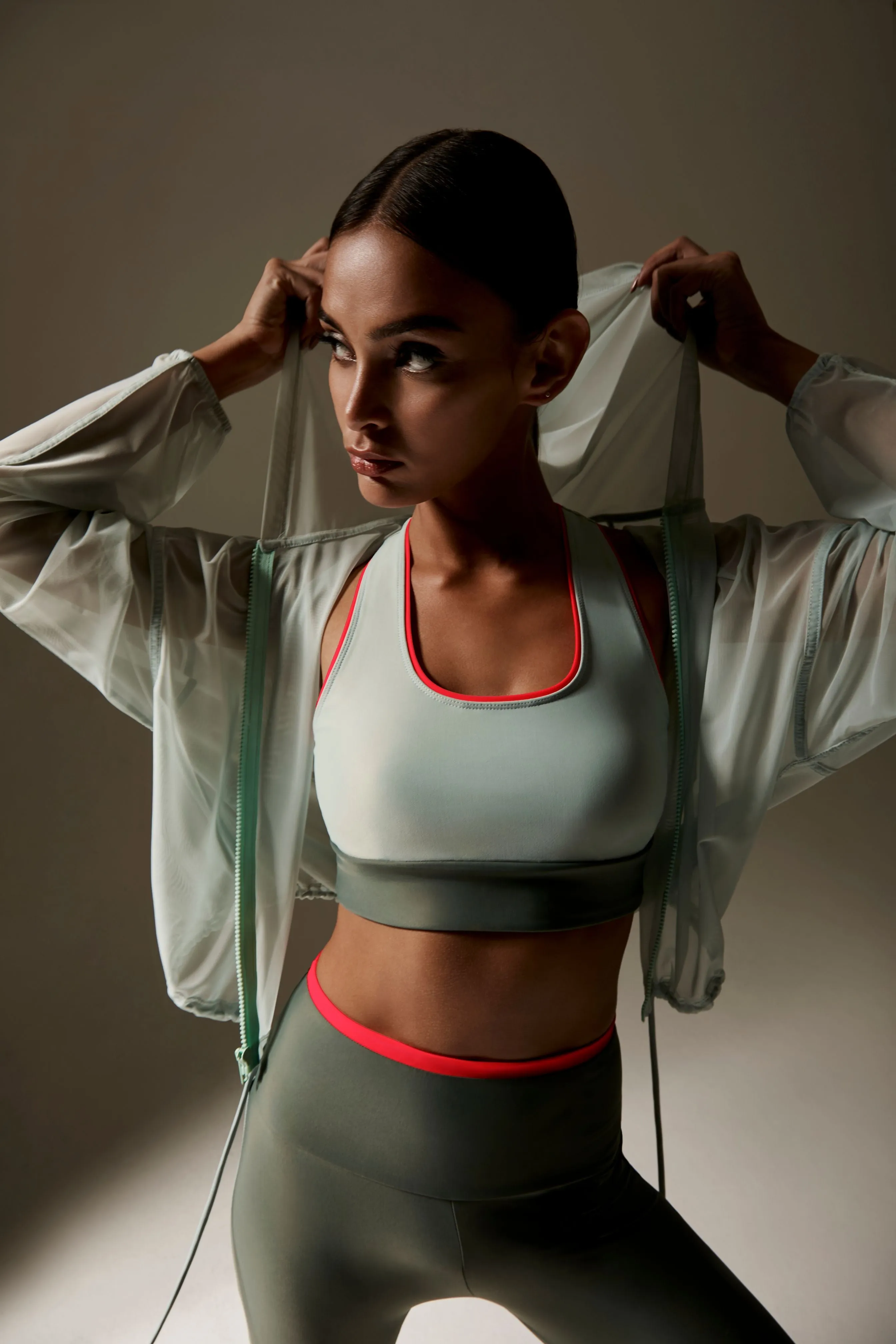 Mesh Hoodie