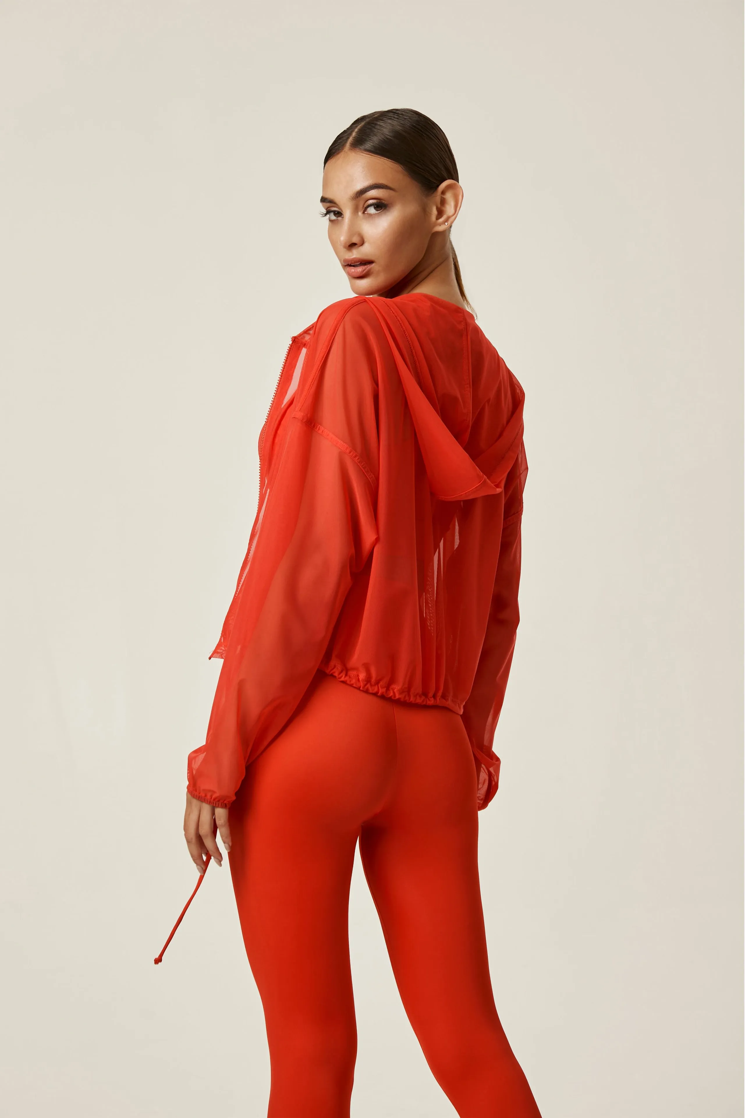 Mesh Hoodie